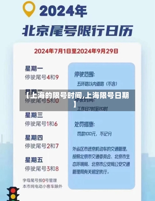 【上海的限号时间,上海限号日期】-第2张图片